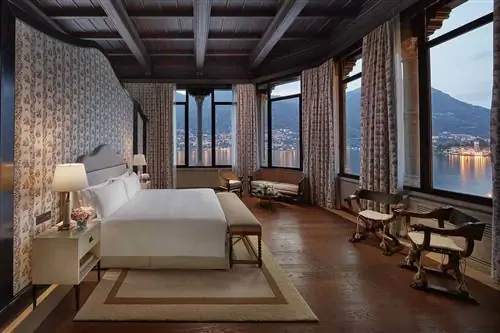 Люкс на озере Комо в пентхаусе Mandarin Oriental, Lago di Como