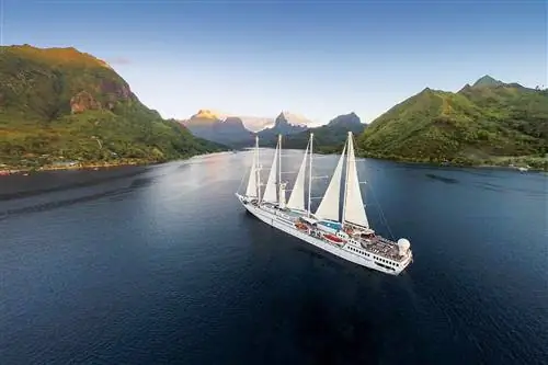 Windstar Cruises WindSpirit на Таити