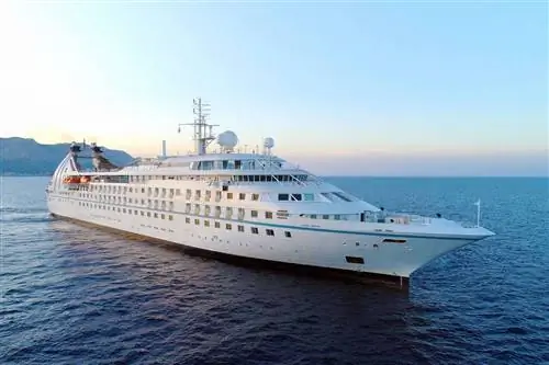 Круизы Windstar Звездный бриз на закате Круизы Windstar Звездный бриз на закате