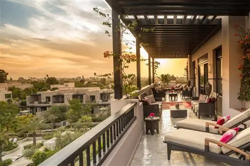 Балкон в Four Seasons Resort Marrakech