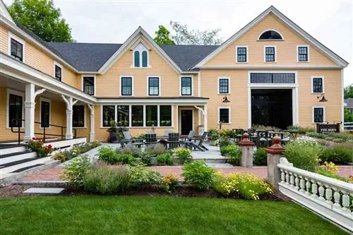 Внешний вид и сады Pickering House Inn признаны одним из лучших курортов США.