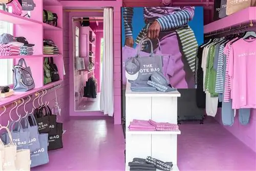 Интерьер магазина Marc Jacobs в The Surf Lodge