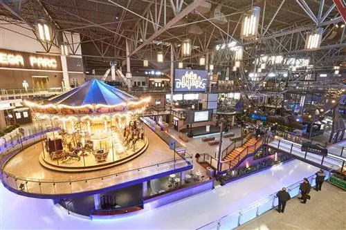Парк развлечений в Les Galeries de la Capitale