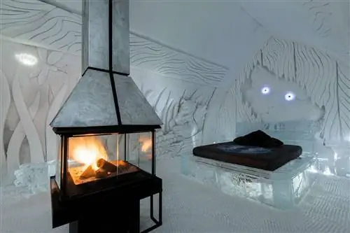 Ледяной отель Hotel de Glace в Квебеке Виртуальный тур