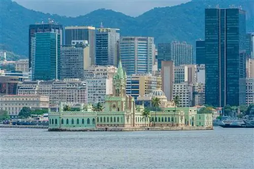 ilha fiscal в Рио-де-Жанейро, Бразилия At Waterfront
