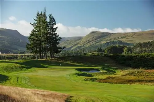 Поле для гольфа в отеле Gleneagles