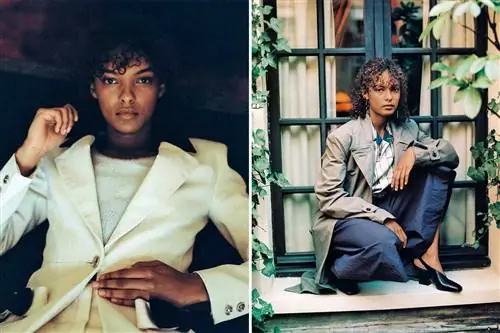 Модная съемка в отеле Costes в Париже, Франция.