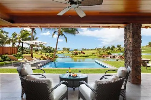 Лодж на вилле Kukui`ula Club Villa Lanai