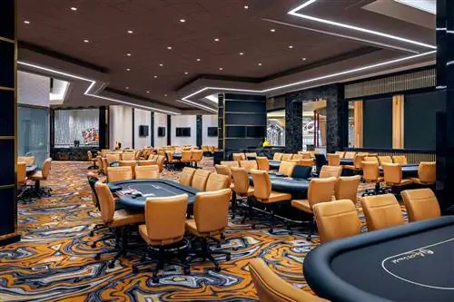 Покер-рум в Resorts World в Лас-Вегасе