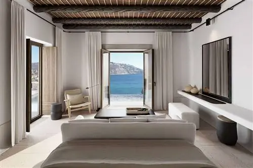 Интерьер люкса Kalesma Mykonos