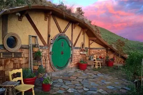 Подземный Хюгге Хоббит Airbnb