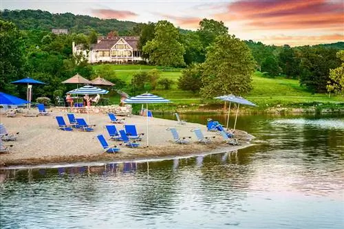 Пляж в отеле Big Cedar Lodge