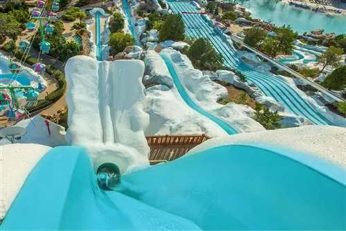 Пламмит на вершине Blizzard Beach