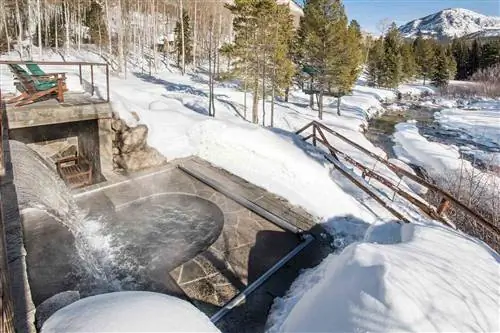 Зима в Аспене на ранчо Данбар