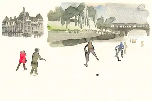 Во время зимней поездки в Оттаву я заново открыл для себя радость катания на коньках глазами дочери