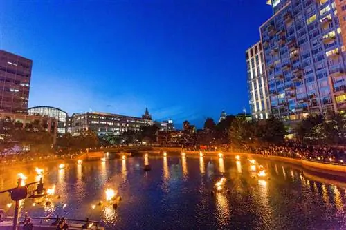 WaterFire в Провиденсе, Род-Айленд
