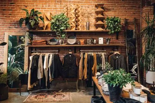 Интерьер мужской одежды в Glasswing в Сиэтле