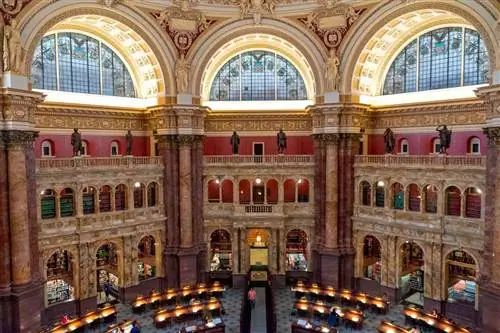 Читальный зал Библиотеки Конгресса