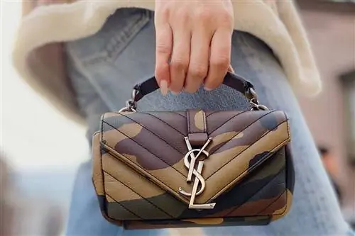 камуфляжная сумка YSL