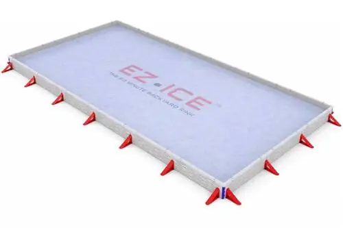 Ледовый каток EZ размером 15 x 30 футов на заднем дворе