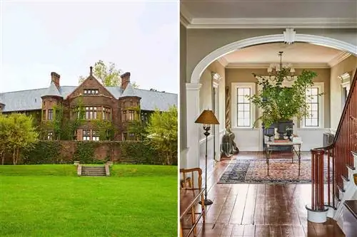 Сцены из Беркшира: внешний вид отеля Blantyre и вестибюль в Kenmore Hall.