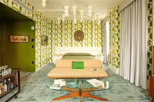 Комната Harmon в 21c Museum Hotel Lexington