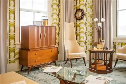 Угловой шахматный стол Harmon Room в 21c Museum Hotel Lexington