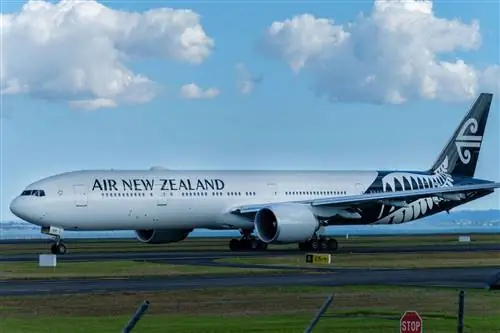 Самолет Air New Zealand
