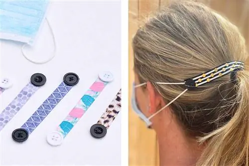 Защитная повязка на голову с маской для лица