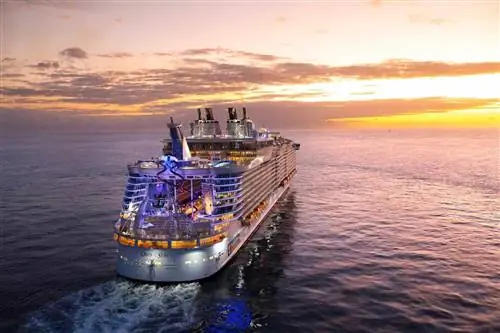 Королевский карибский оазис морей под парусом