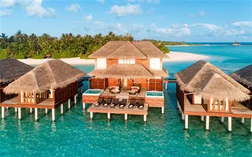 Спа-салон Anantara Dhigu с бассейнами