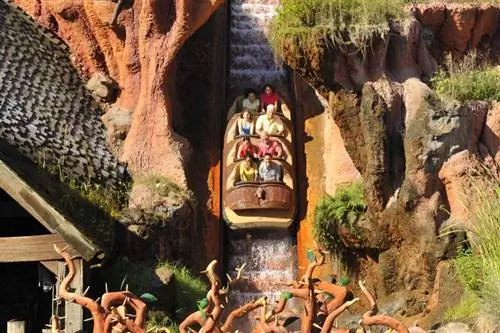 Аттракцион Splash Mountain в Диснейуорлде