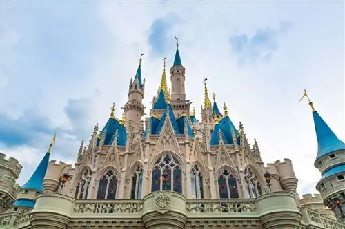 Замок Золушки в Диснейленде