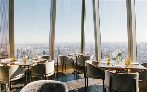 Ресторан Peak в Hudson Yards