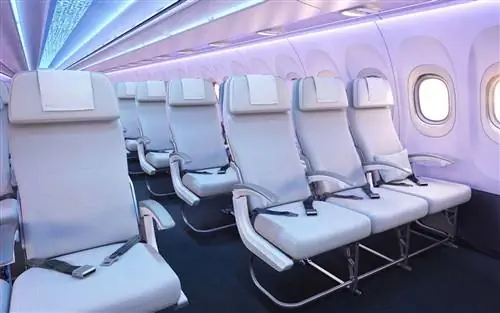 Салон Airbus Airspace A320 Neo Самолет