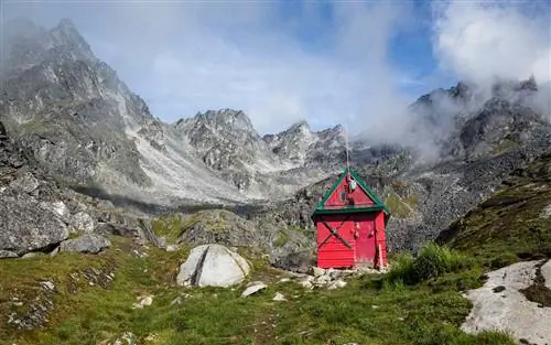 горная хижина аляски