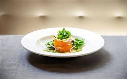 Блюдо в отеле Мелия