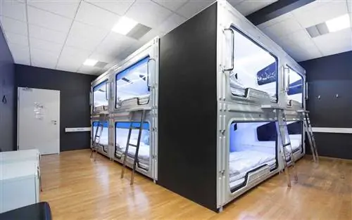 Хостел Galaxy Pod в Рейкьявике, Исландия