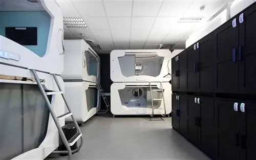 Хостел Galaxy Pod в Рейкьявике, Исландия