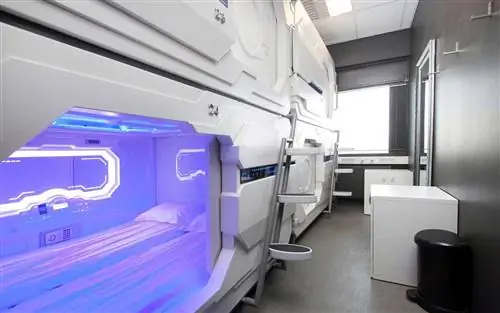 Хостел Galaxy Pod в Рейкьявике, Исландия