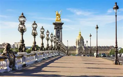 Мост Александра III и Дом инвалидов, Париж, Франция