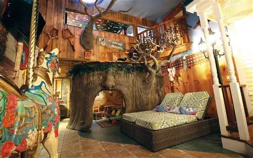 Люкс Treehouse от Adventure Suites в Нью-Гэмпшире