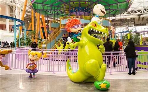 Вселенная Nickelodeon, торговый центр American Dream в Нью-Джерси