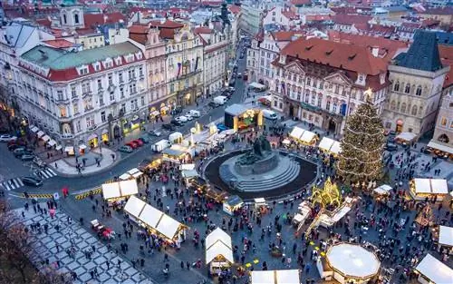 Рождественская ярмарка в Праге