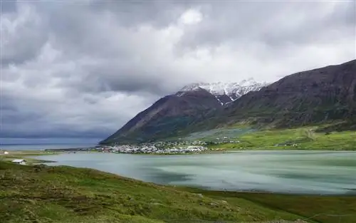 Рыбацкая деревня Исландия