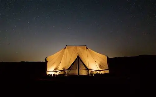 Палатка Canvas Club в Омане
