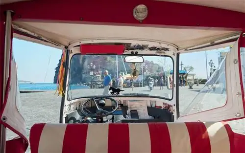 Винтажный трехколесный в Италии