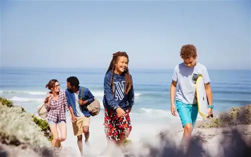 Пляжный семейный отдых