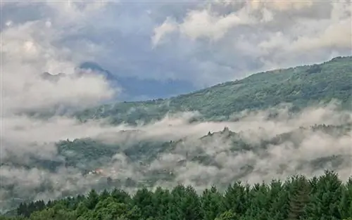 Облака в Гарфаньяне, Тоскана