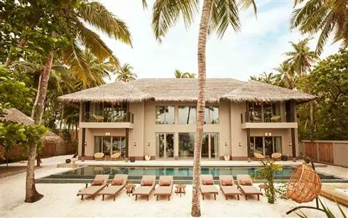 Внешний вид виллы в Joali Maldives